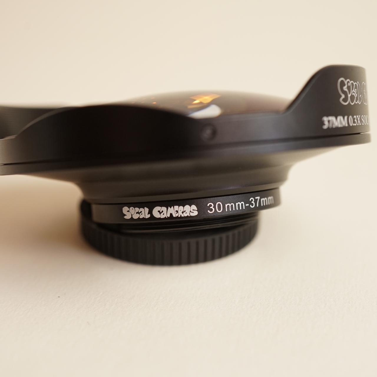 30mm to 37mm Step-Up Ring Adapter | Lens Accessory | Black
