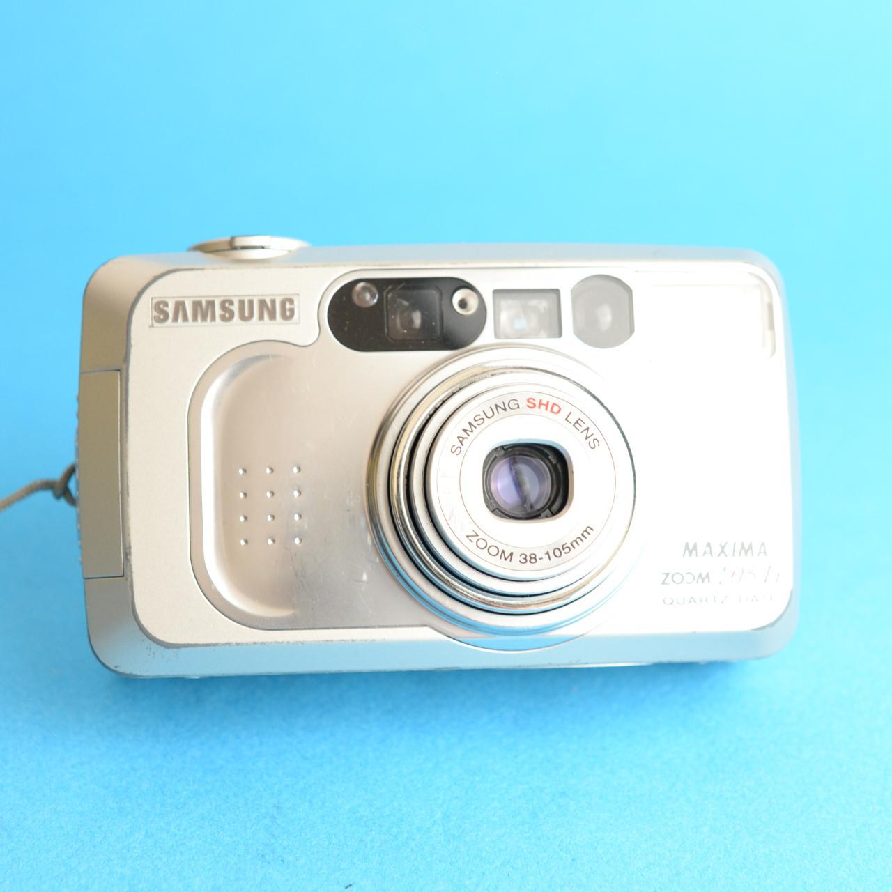 Samsung Maxima 105Ti | 35mm Film Camera | Tested & Working | Silver