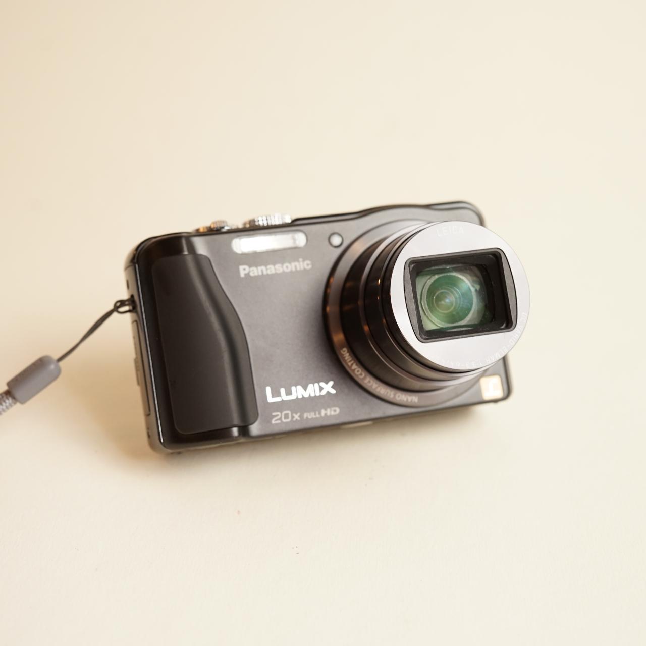Panasonic Lumix DMC-ZS20 Digital Camera | 14.1MP | Tested & Working | Black