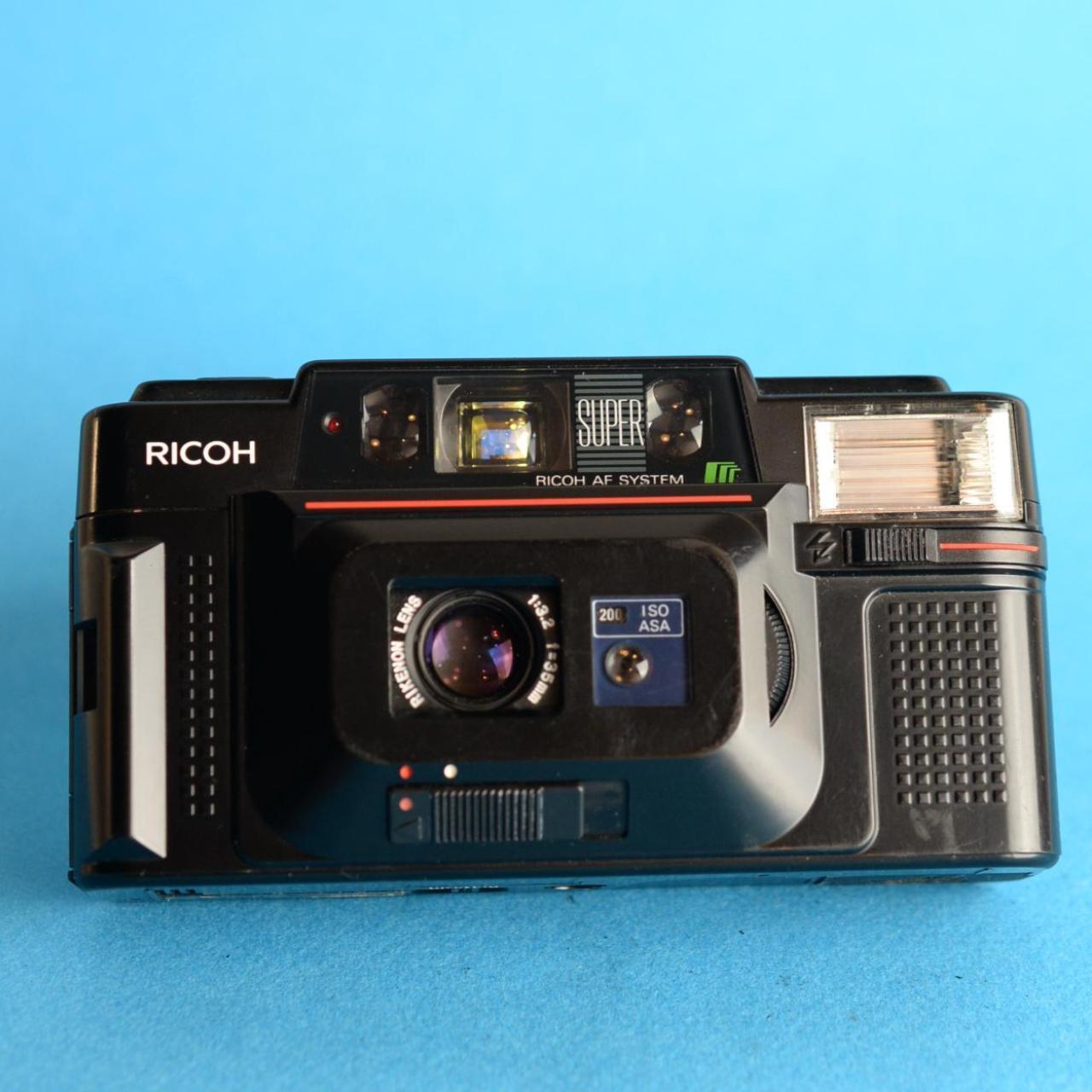 Ricoh FF-3 AF Super Film Camera | 35mm Film Camera | Point and Shoot | Tested & Working | Black