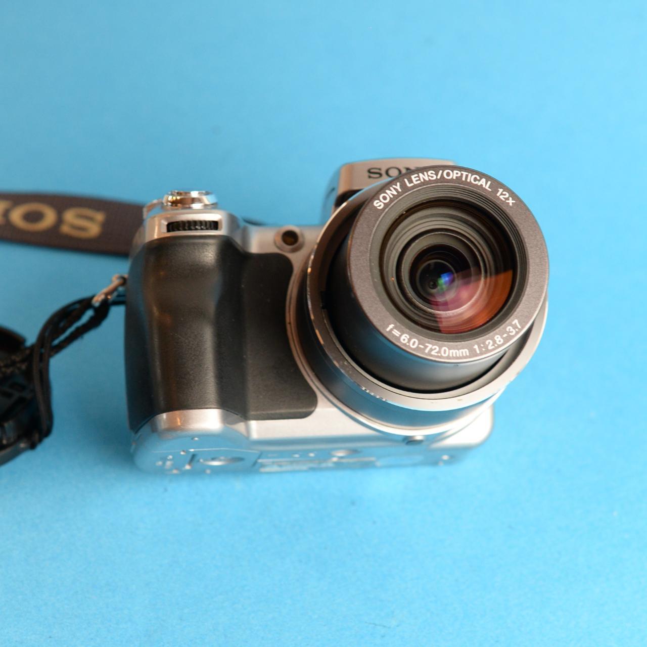 Sony Cyber-shot DSC-H1 Digital Camera | 5.1MP | Tested & Working | Silver