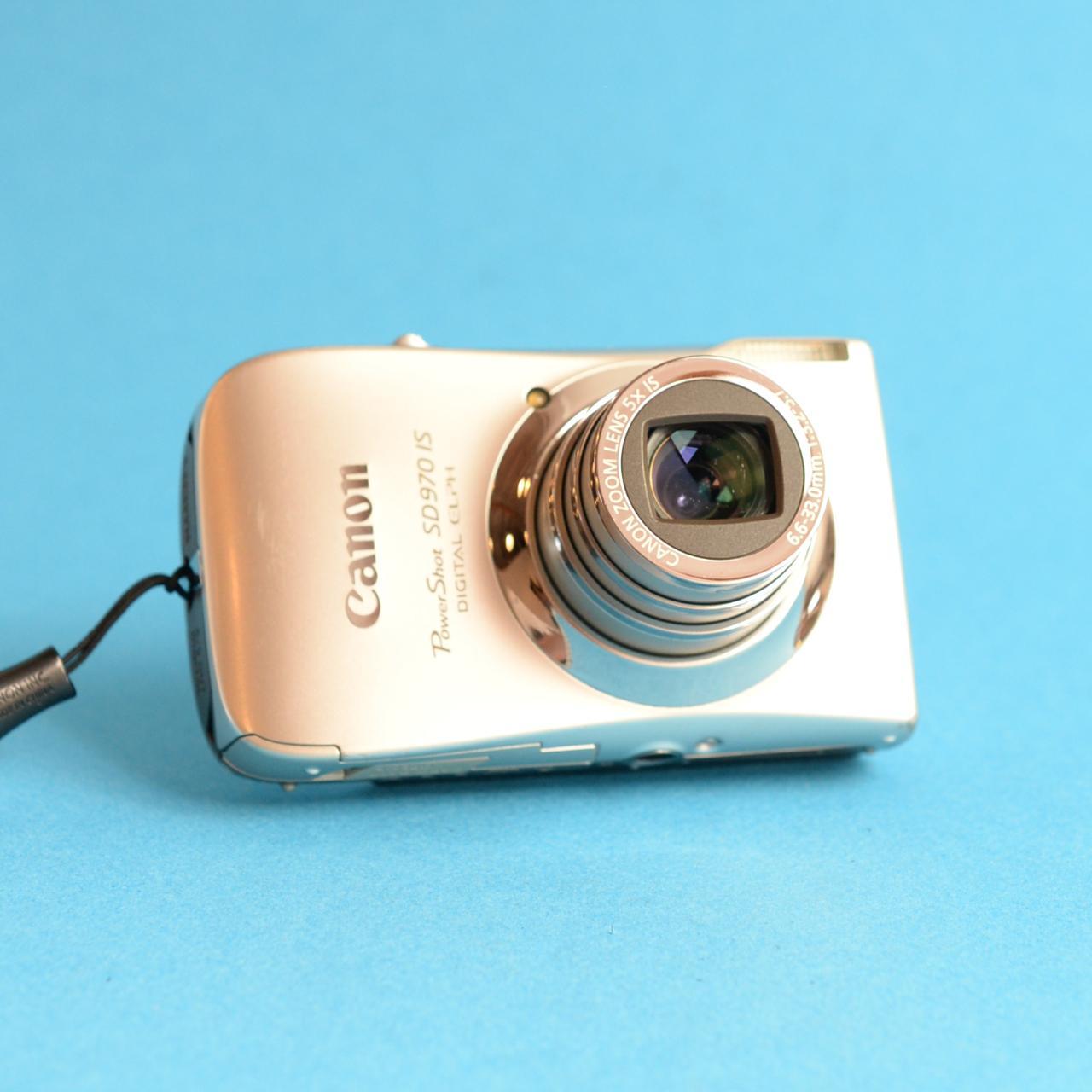 Canon PowerShot SD970 IS Digital Camera | 12.1MP | Tested & Working | Silver