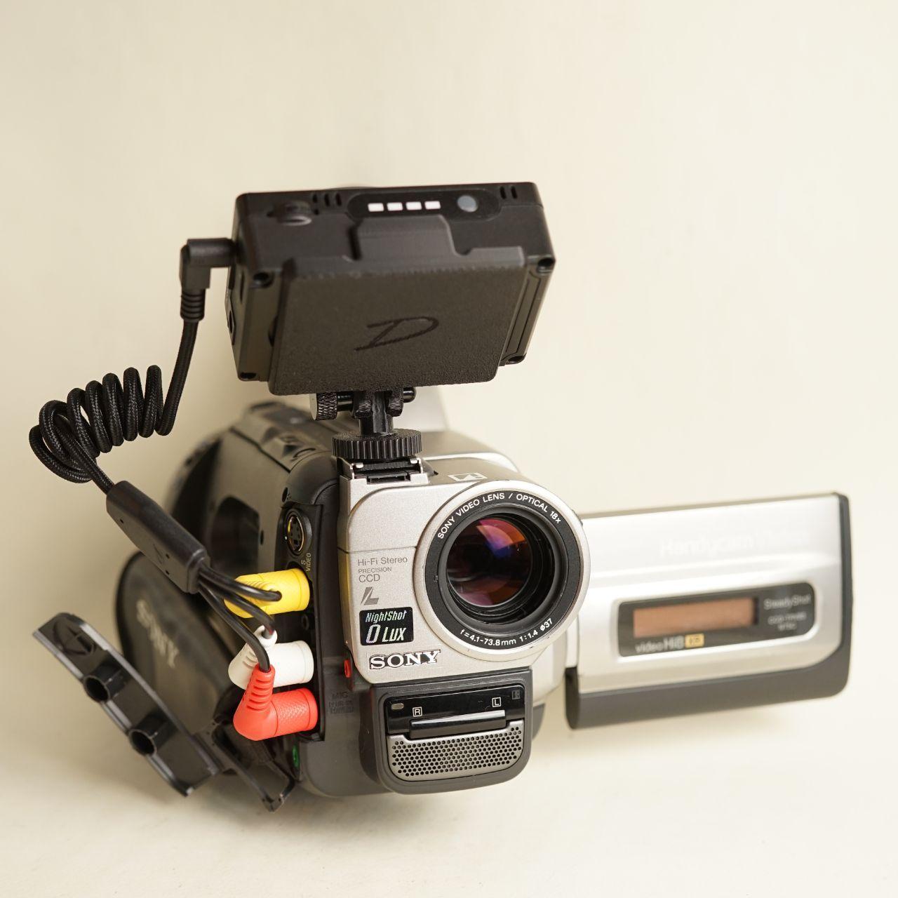 Sony Handycam CCD-TRV85 Camcorder with Tapeless Setup | Hi8 Video Camera | Tested & Working | Silver