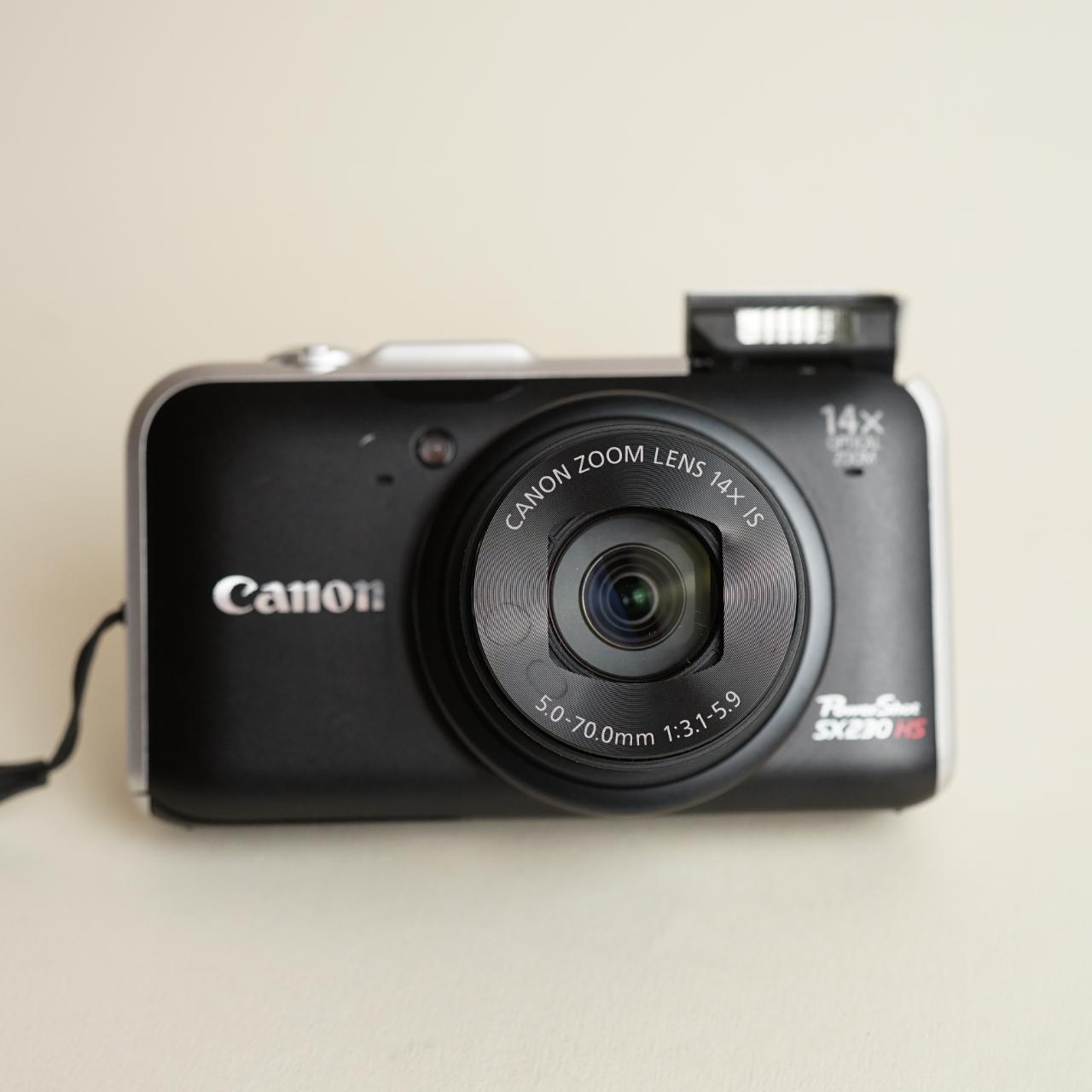 Canon PowerShot SX230 HS Digital Camera | 12MP | Tested & Working | Black