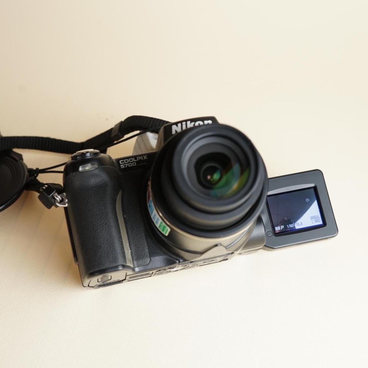 Nikon Coolpix 5700 Digital Camera | 5MP | Tested & Working | Black