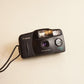 Canon Snappy LX II Film Camera | 35mm Point & Shoot | Tested & Working | Black