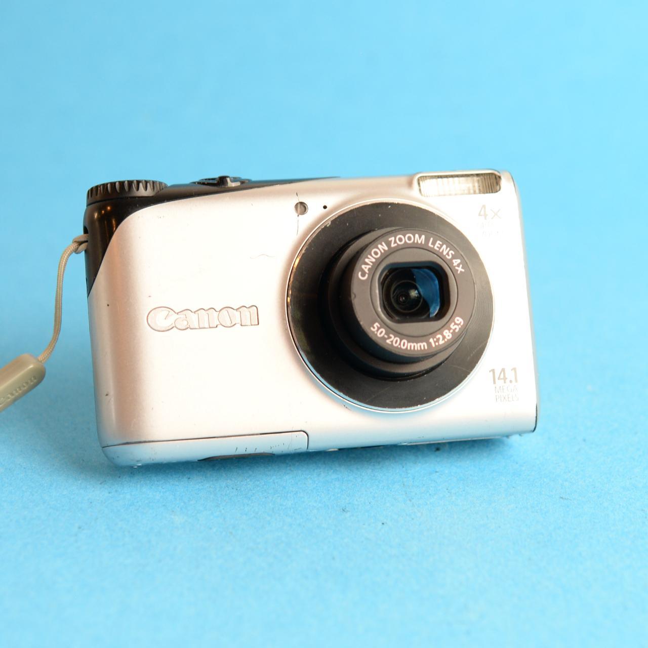 Canon PowerShot A2200 Digital Camera | 14.1MP | Tested & Working | Silver