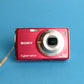 Sony Cyber-Shot DSC-W230 Digital Camera | 12.1MP | Tested & Working | Red