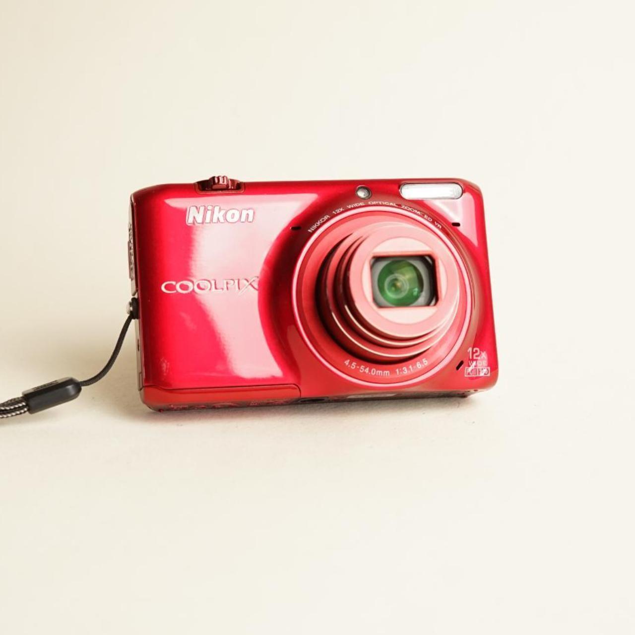 Nikon Coolpix S6500 Digital Camera | 16MP | Tested & Working | Red