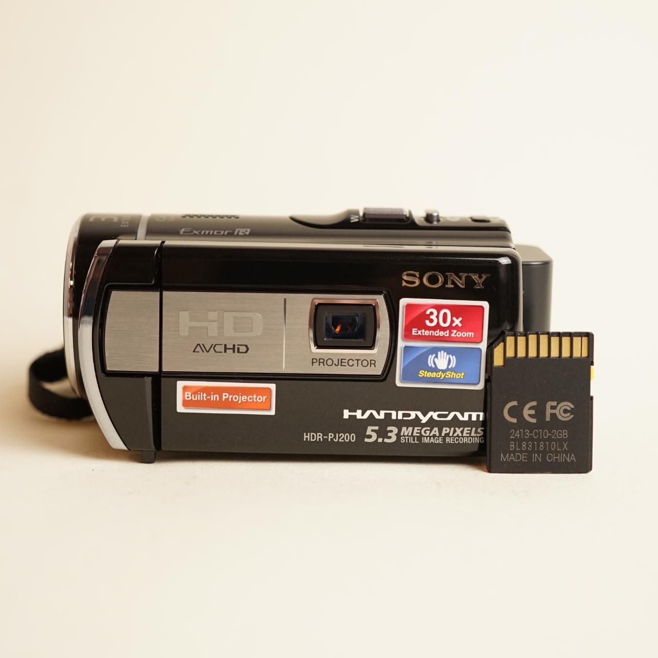 Sony HandyCam HDR-PJ200 Camcorder | Camcorder | Read Description | Black