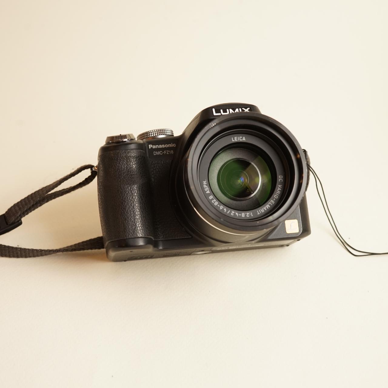 Panasonic Lumix DMC-FZ18 Digital Camera | 8.1MP | Tested & Working | Black