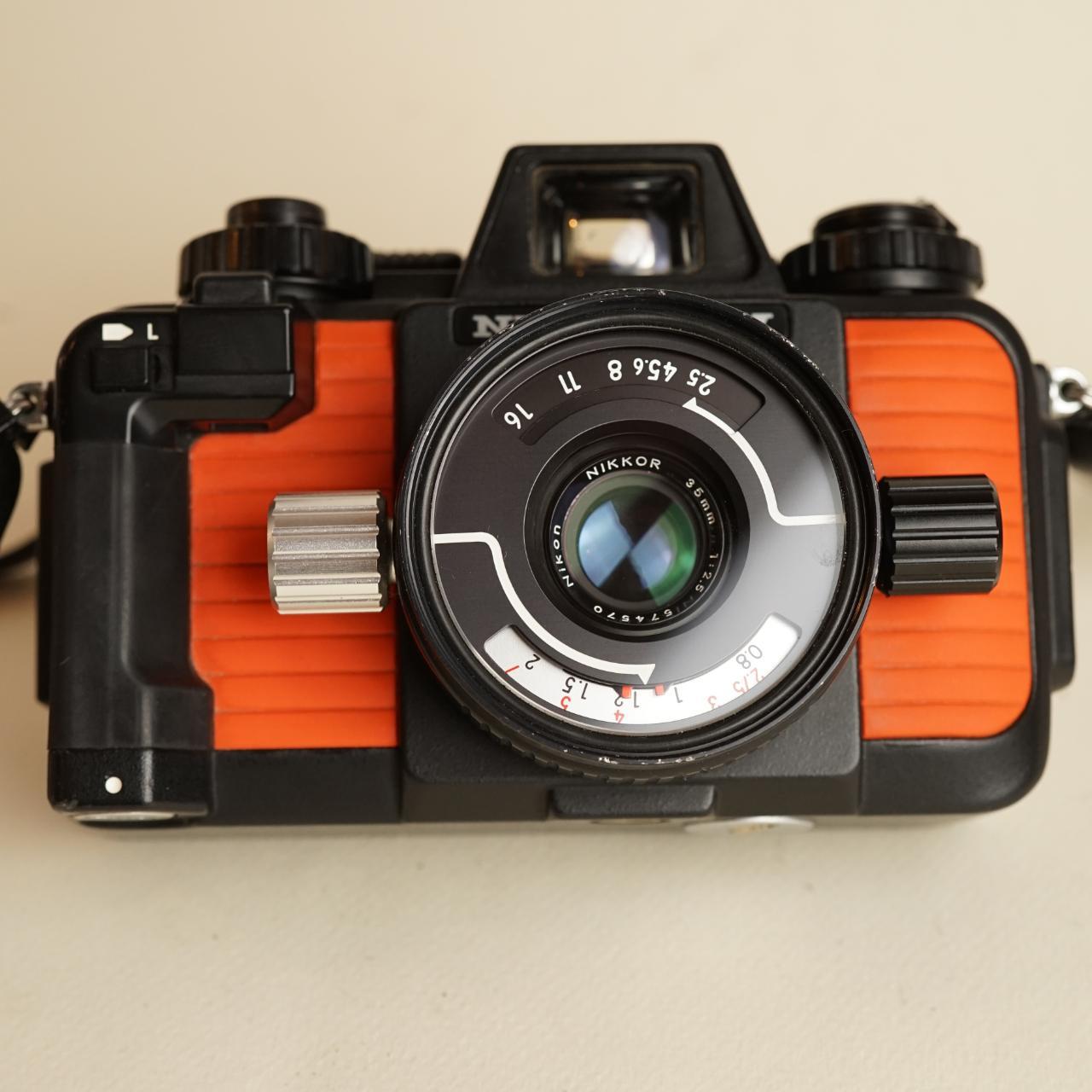 Nikon Nikonos-V waterproof | 35mm SLR | Tested & Working | Orange