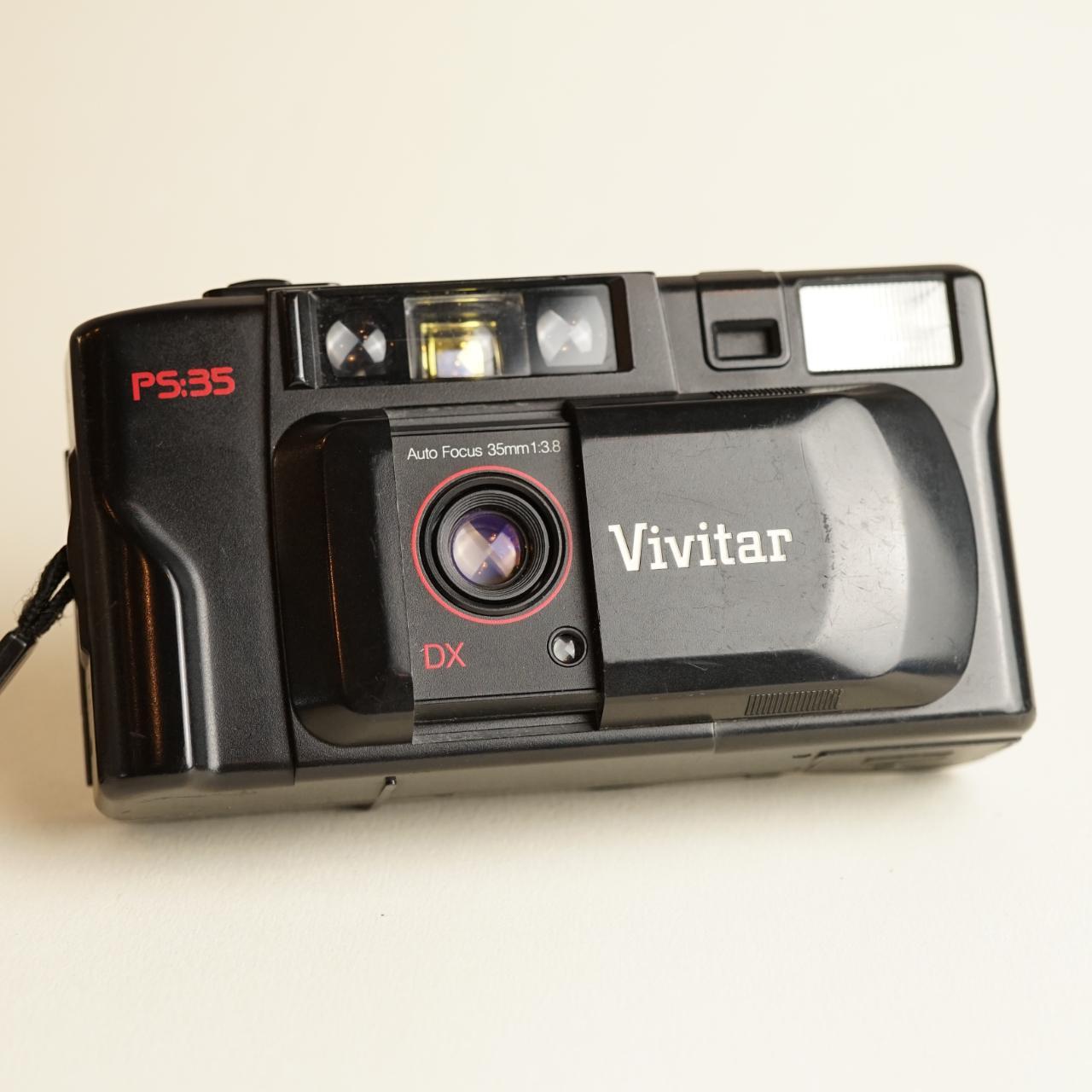 Vivitar PS:35 | Film Camera | 35mm Point and Shoot | Tested & Working | Black