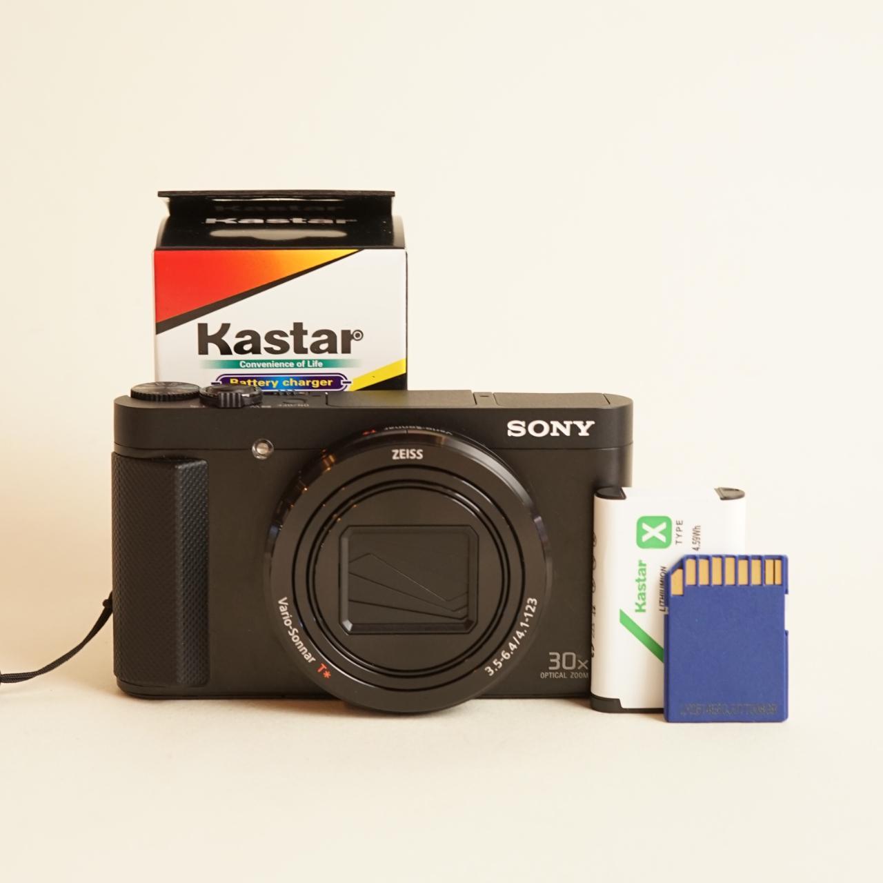 Sony Cyber-shot DSC-HX80 Digital Camera | 18.2MP | Tested & Working | Black