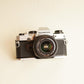 Olympus OM-10 Film Camera | 35mm SLR | Tested & Working | Grey & Black