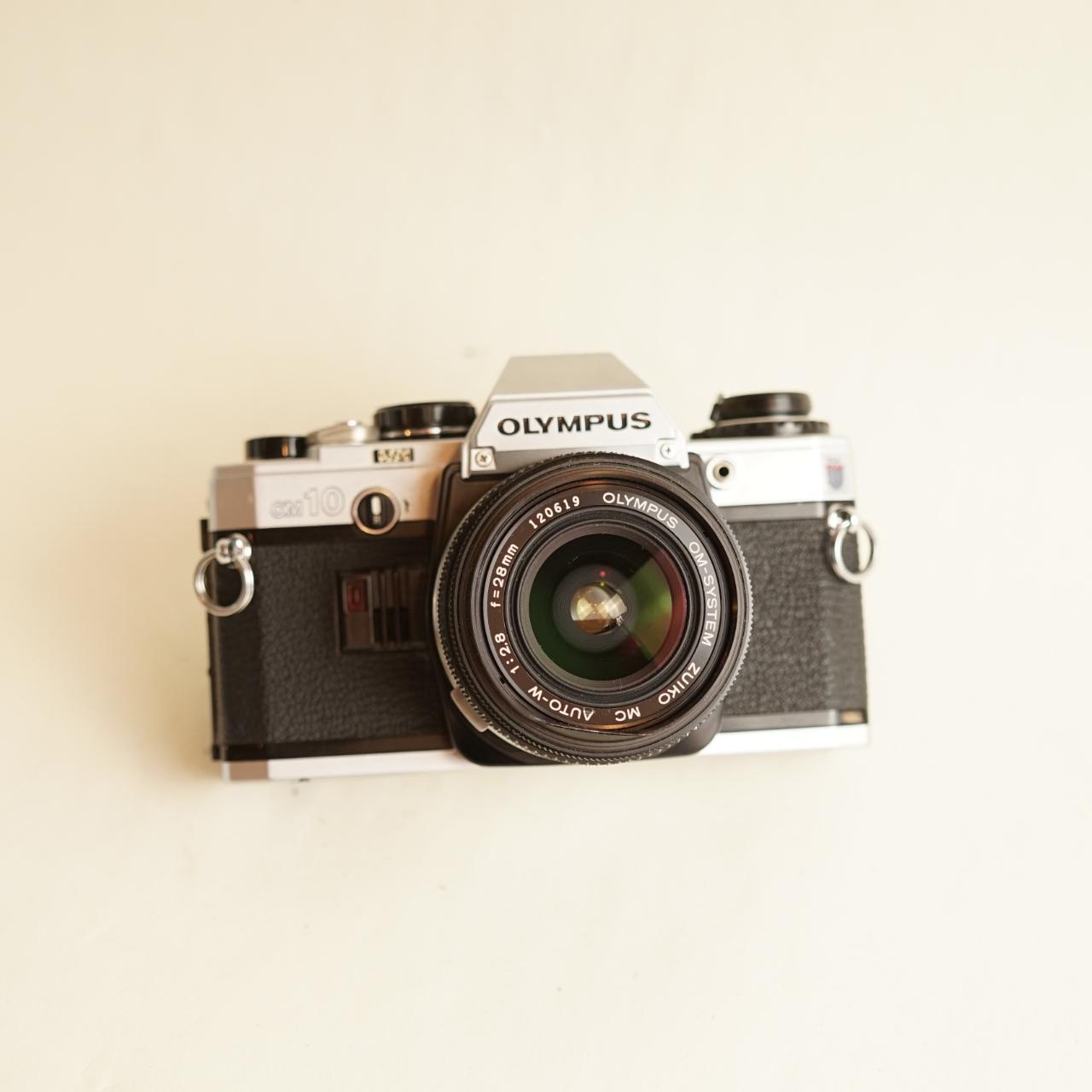 Olympus OM-10 Film Camera | 35mm SLR | Tested & Working | Grey & Black