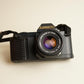 Canon T50 SLR Film Camera | 35mm SLR | Tested & Working | Black