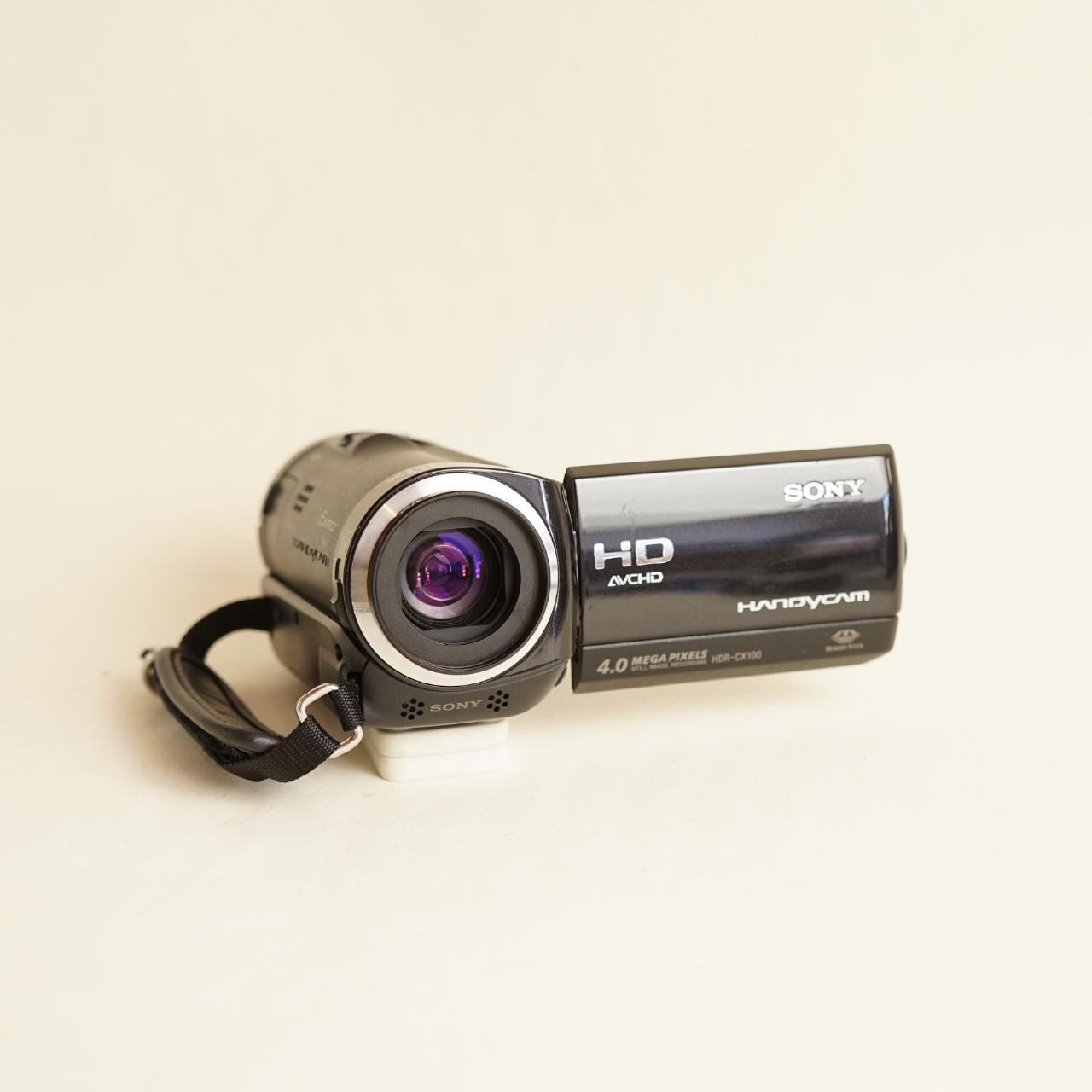 Sony Handycam HDR-CX100 Digital Camcorder | Tested & Working | Black