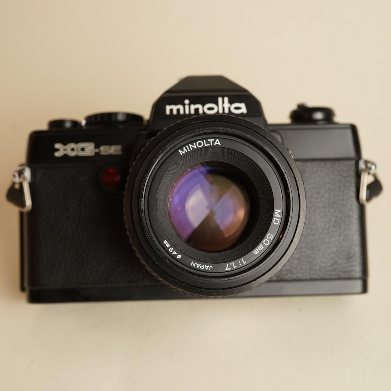 Minolta XG-SE 35mm Film Camera | SLR | Tested & Working | Black