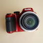 Kodak PIXPRO AZ421 | 16MP Digital Camera | Tested & Working | Red