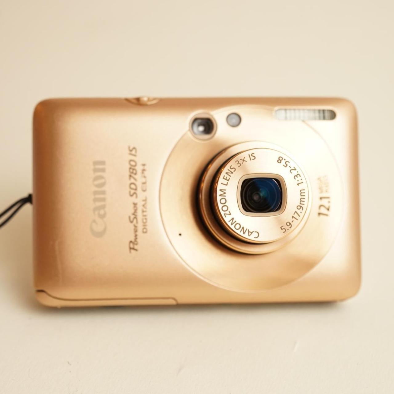 Canon PowerShot SD780 IS Digital Camera | 12MP | Tested & Working | Rose Gold