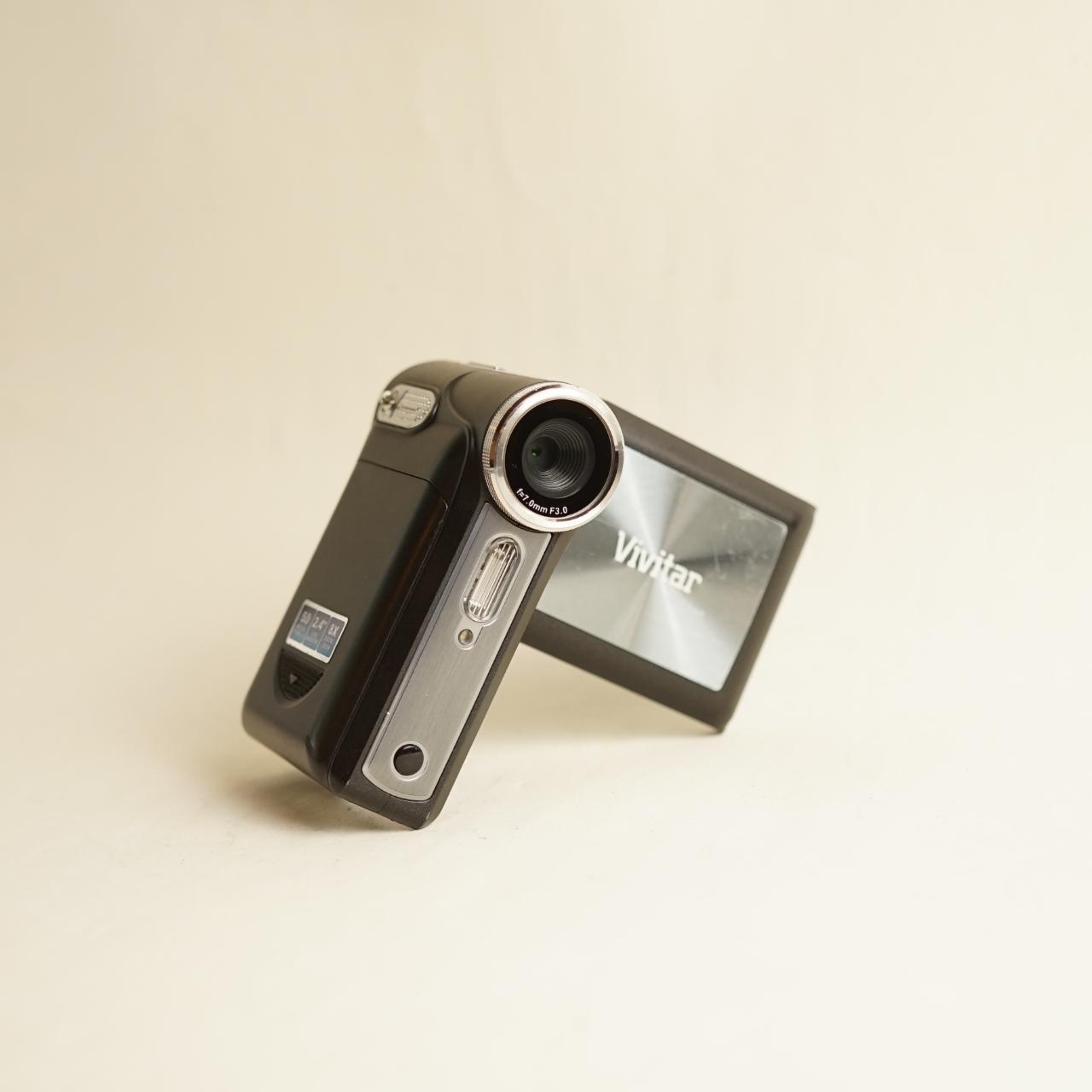 Vivitar DVR 550 Digital Camcorder | Tested & Working | Grey