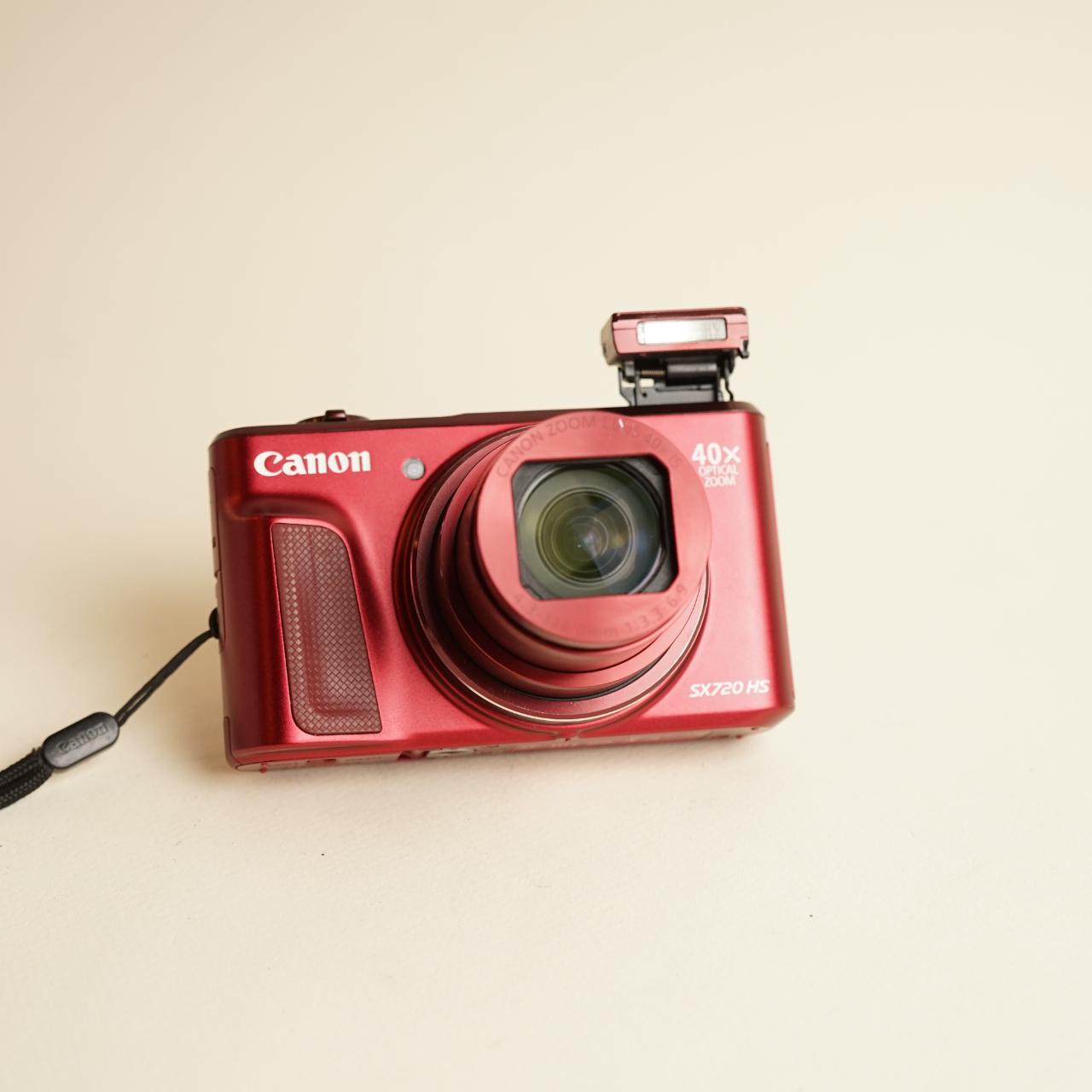 Canon PowerShot SX720 HS Digital Camera | 20.3MP | Tested & Working | Red