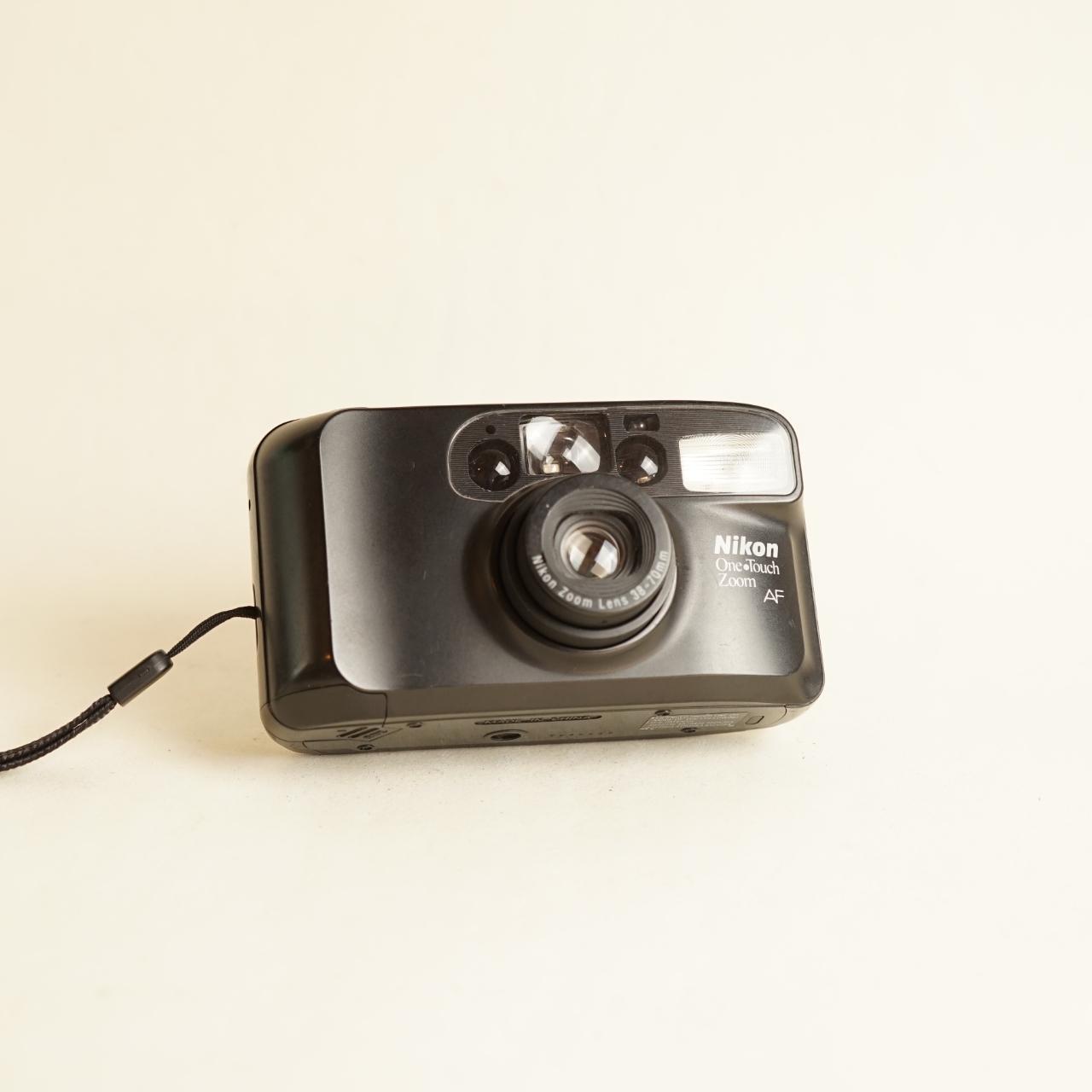Nikon One Touch Zoom AF Film Camera | 35mm Point & Shoot | Tested & Working | Black