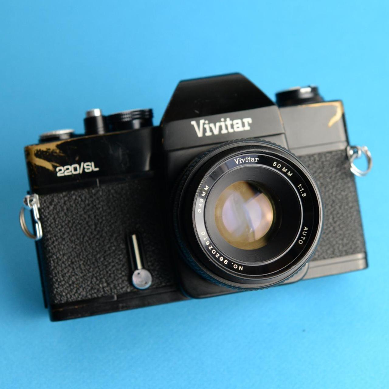 Vivitar 220/SL | 35mm SLR Film Camera | Black