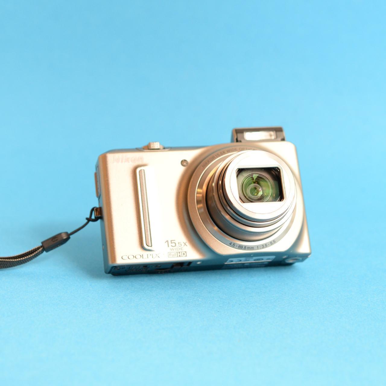 Nikon Coolpix S9050 Digital Camera | 12MP | Tested & Working | Silver