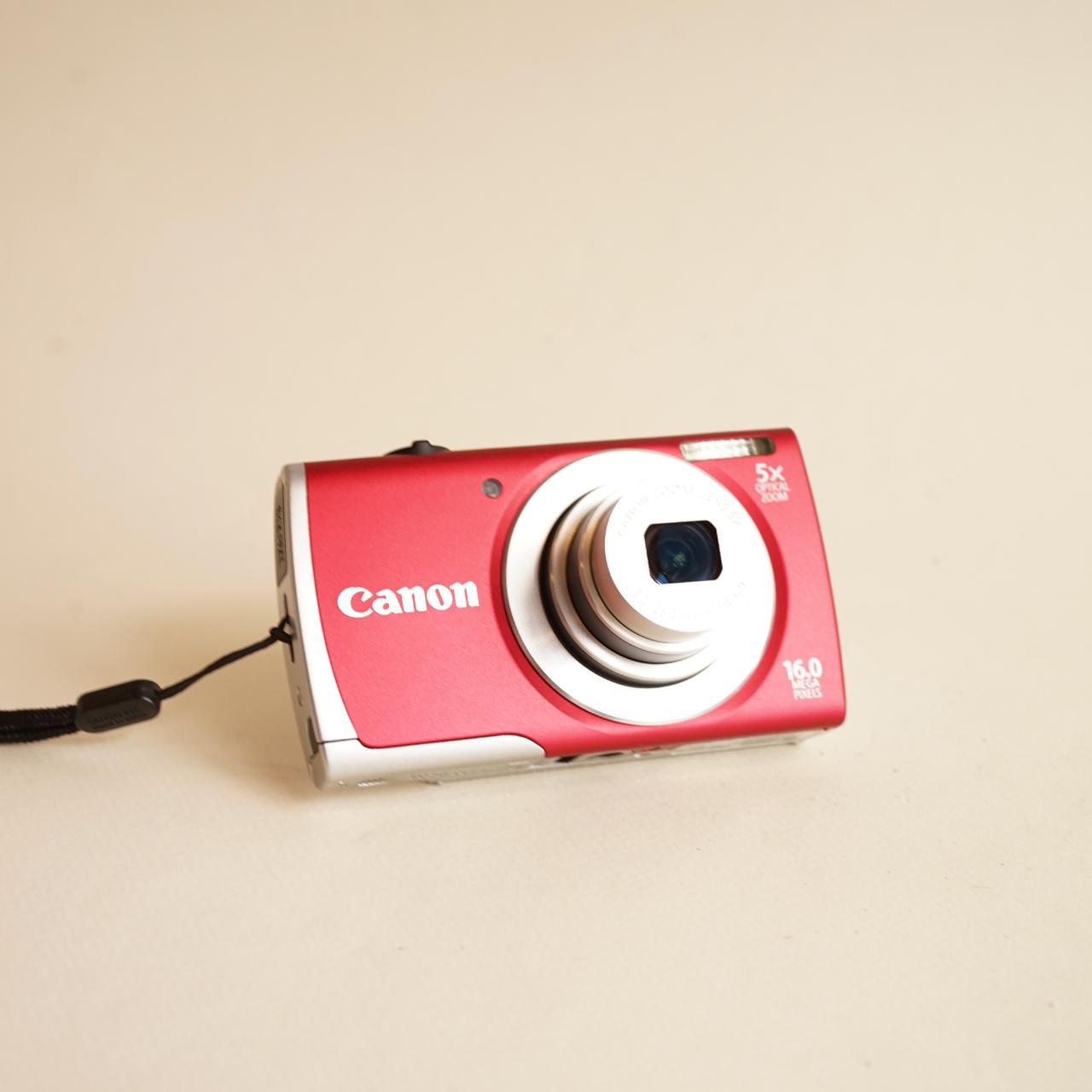 Canon PowerShot A2600 Digital Camera | 16MP | Tested & Working | Red
