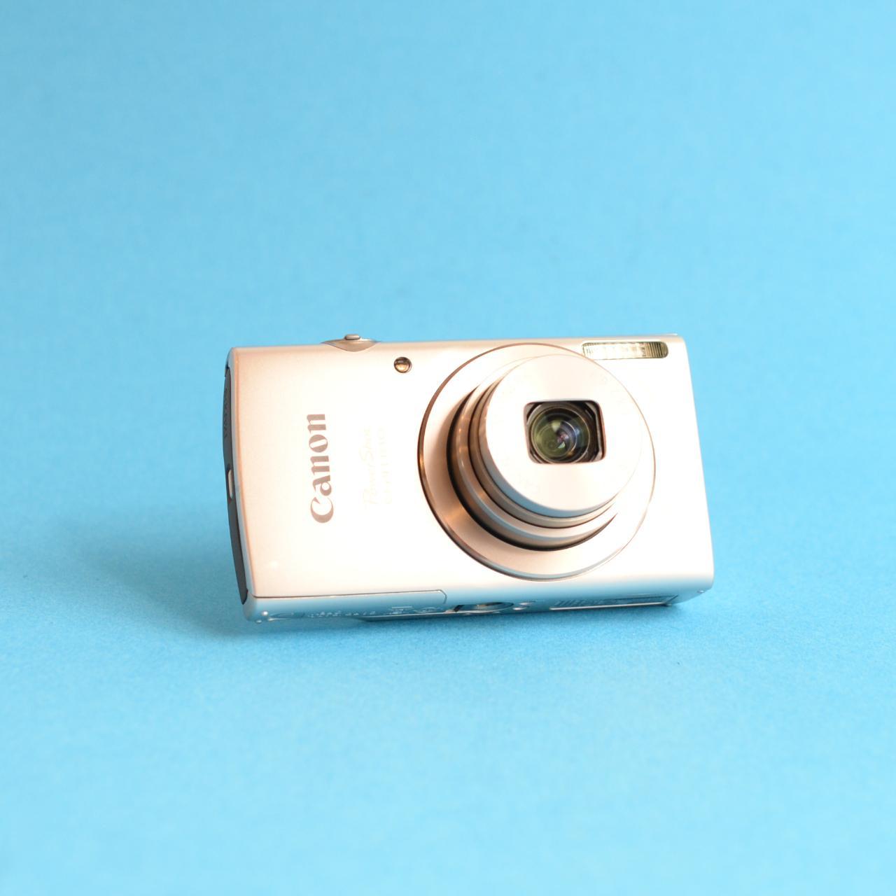 Canon PowerShot ELPH 180 Digital Camera | 20MP | Tested & Working | Silver