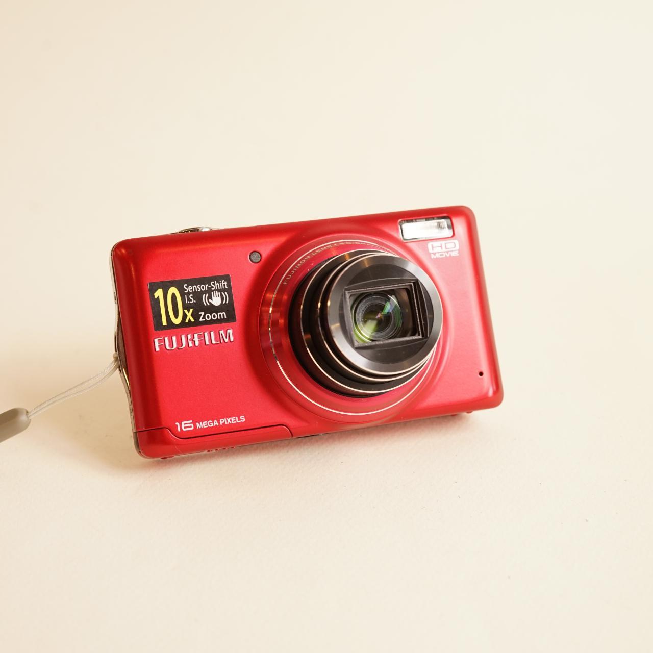 Fujifilm FinePix T400 Digital Camera | 16MP | Tested & Working | Red