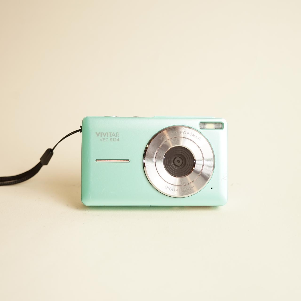 Vivitar VEC S124 Digital Camera | Tested & Working | Blue