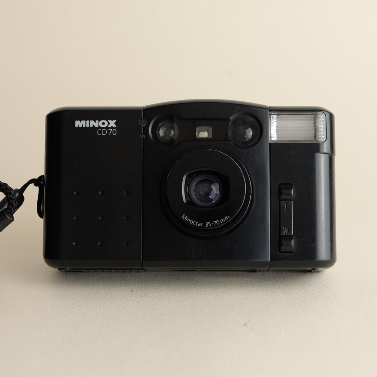 Minox CD70  | 35mm Film Camera | Point and Shoot | Black