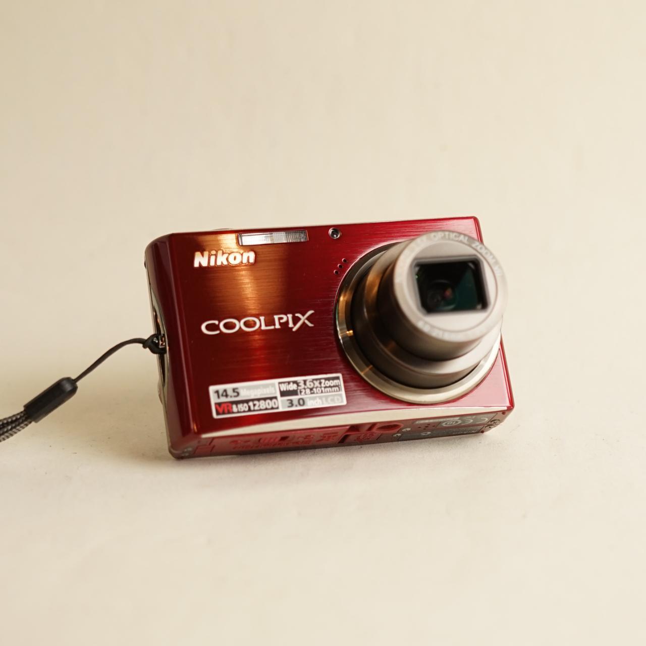 Nikon Coolpix S710 Digital Camera | 14.5MP | Tested & Working | Red