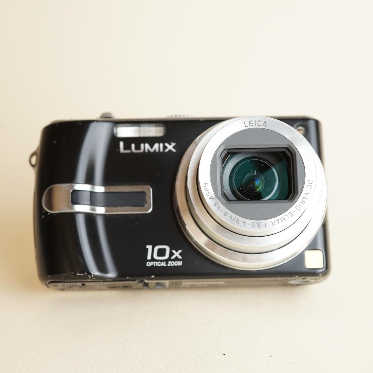 Panasonic Lumix DMC-TZ3 | 10MP Digital Camera | Tested & Working | Black