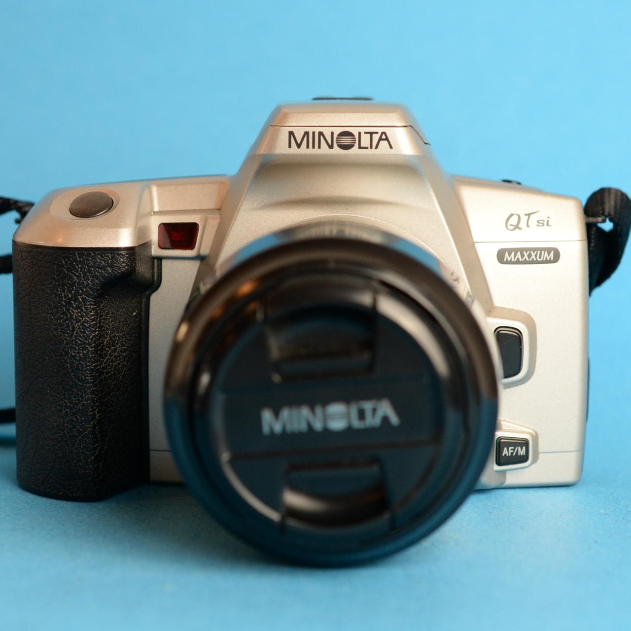 Minolta Maxxum QTsi 35mm Film Camera | SLR | Tested & Working | Silver