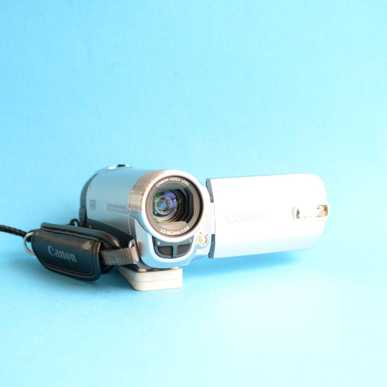 Canon FS10 Digital Camcorder | Tested & Working | Silver