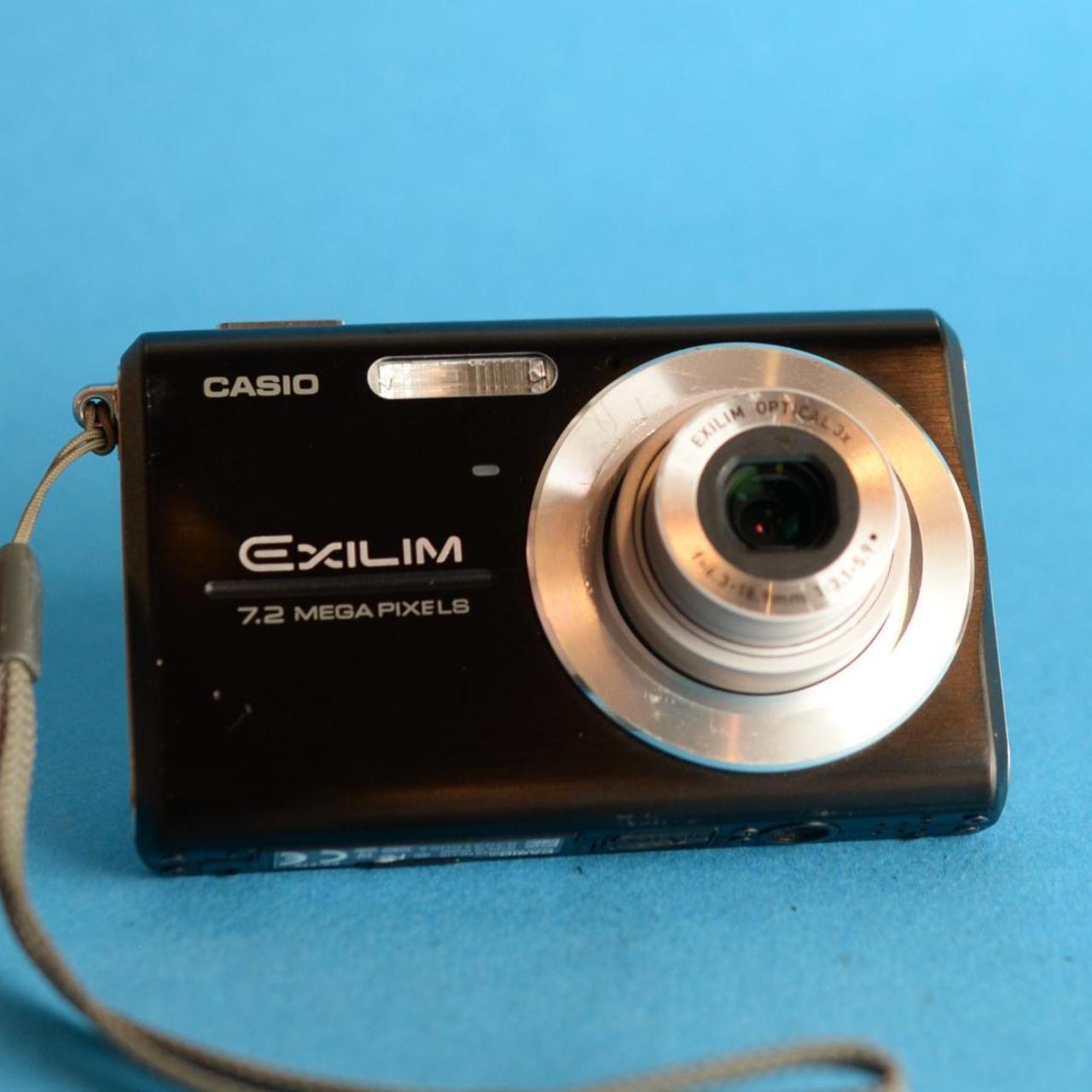 Casio Exilim EX-Z75 Digital Camera | 7.2MP | Tested & Working | Black