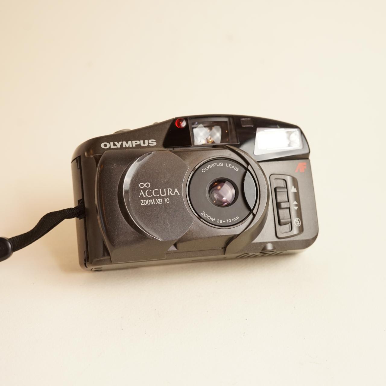 Olympus Accura Zoom XB 70 | 35mm Point & Shoot Film Camera | Tested & Working | Silver