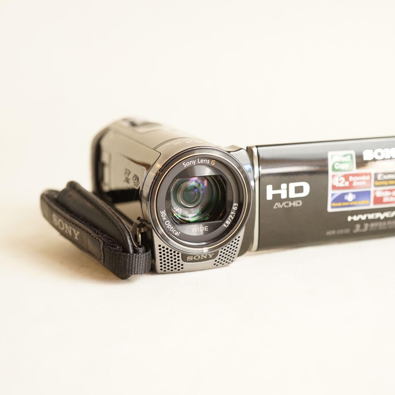 Sony Handycam HDR-CX130 Digital Camcorder | Tested & Working | Black