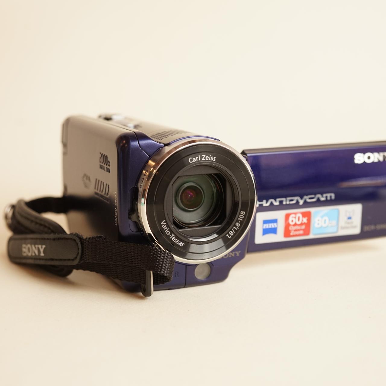 Sony Handycam DCR-SR68 Camcorder | Tested & Working | Blue