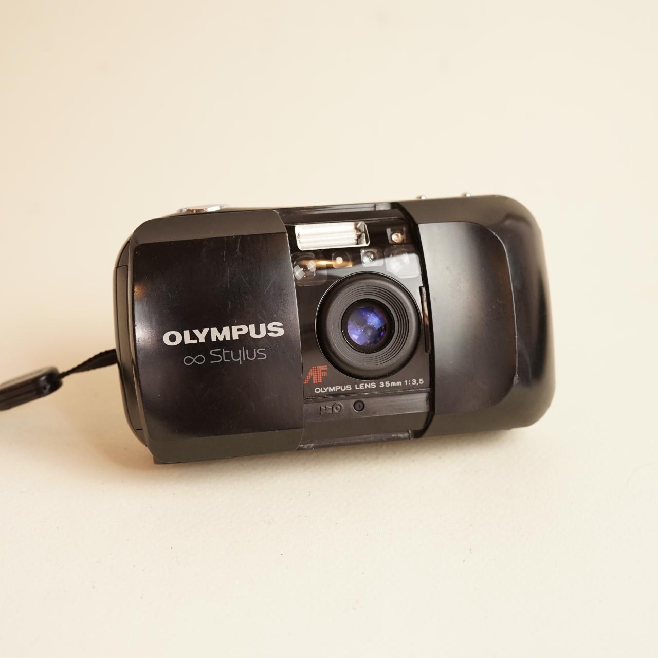 Olympus µ[mju:] I Film Camera | 35mm Point & Shoot | Tested & Working | Silver