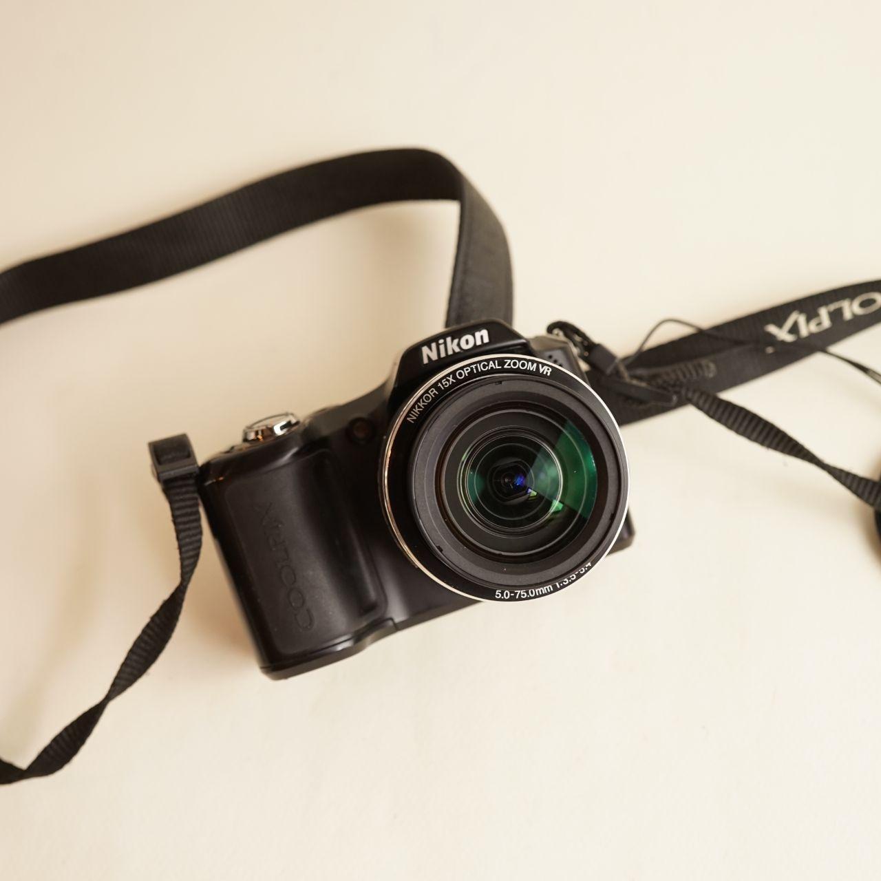 Nikon Coolpix L100 Digital Camera | 10MP | Tested & Working | Black