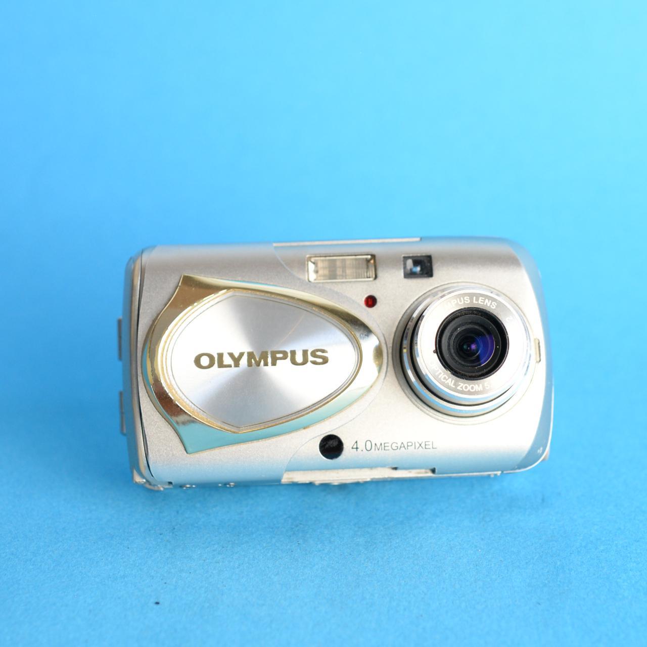 Olympus Stylus 410 | 4MP Digital camera | Tested & Working | Silver