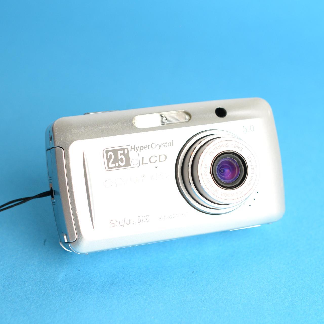 Olympus Stylus 500 | 5MP Digital camera Card | Silver