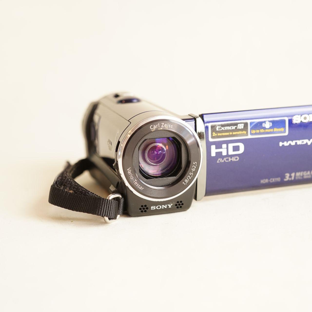 Sony Handycam HDR-CX110 Digital Camcorder | Tested & Working | Blue