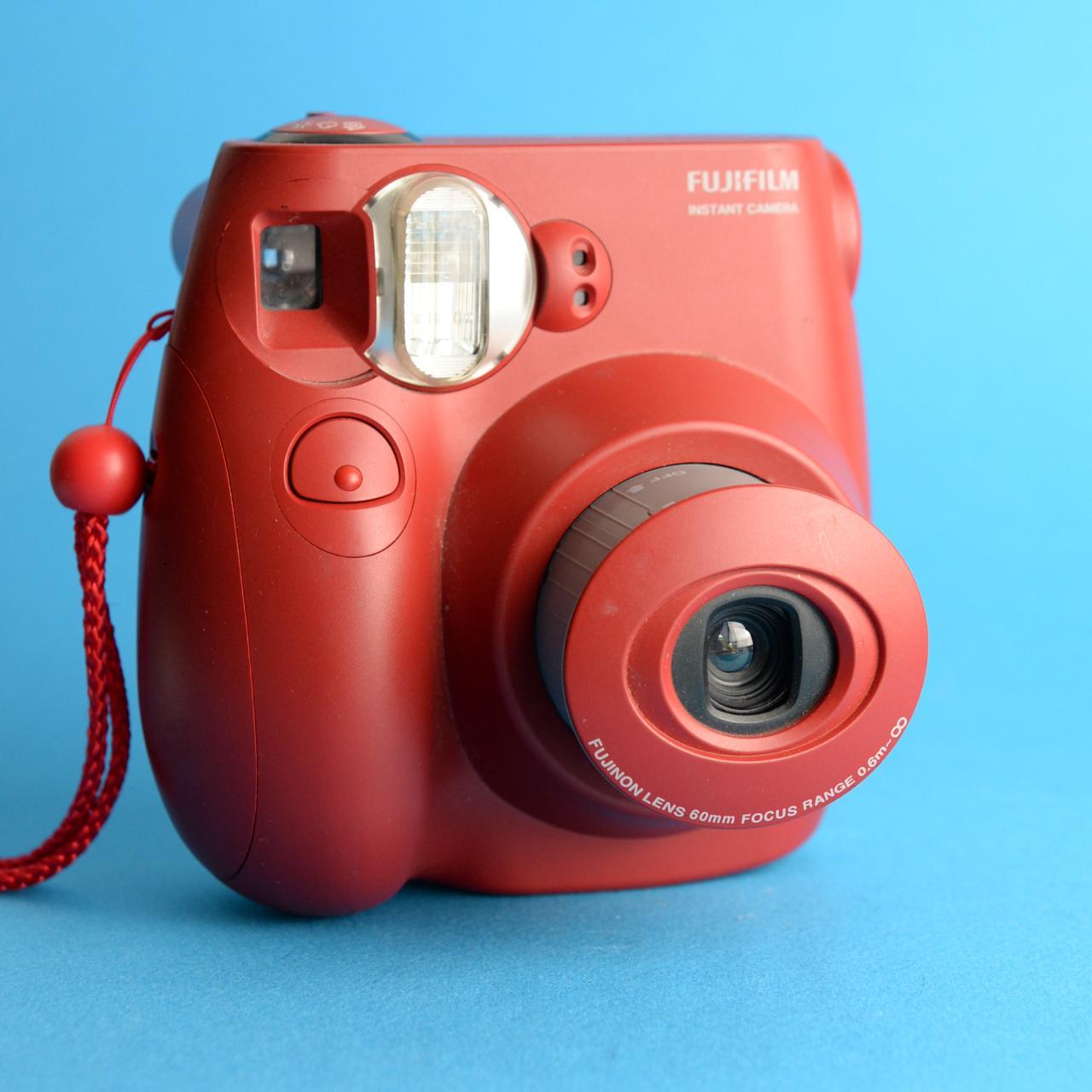 Fujifilm Instax mini 7S | Instant Camera | Red