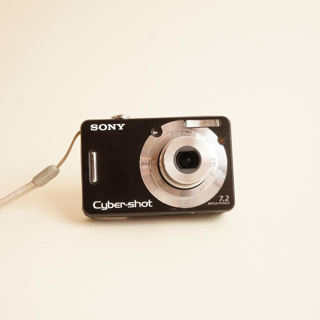 Sony CyberShot DSC-W55 Digital Camera | 7.2MP | Tested & Working | Black